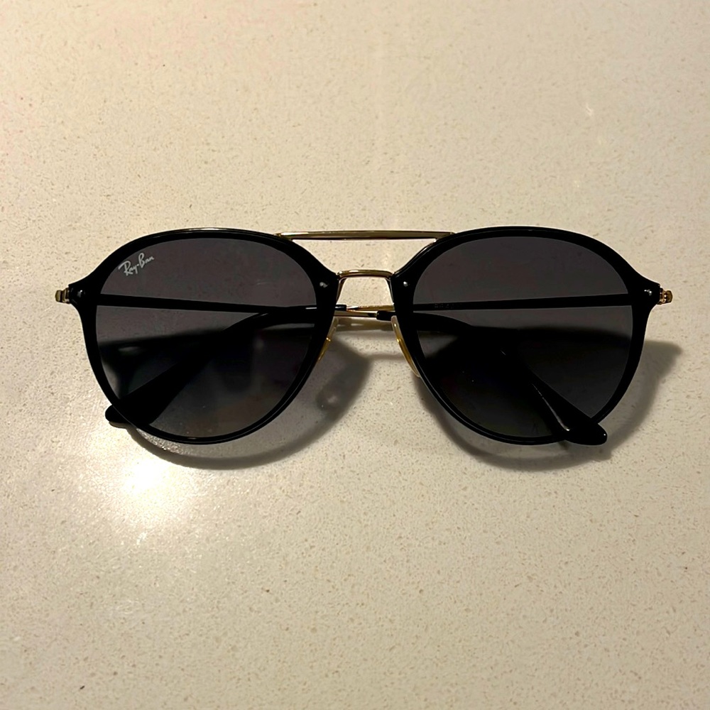 Ray Ban Rimless Aviator Womens Sunglasses